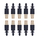 10pcs Copper Nozzle Cooling Watering Garden Home Irrigation Spray System