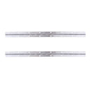 Continuous Hinge with Holes, 1 inch Open Width, 15 inch Long (Pack of 2)