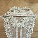 Cotton Lace Embroidery DIY Neckline Collar Sewing Applique Shirt Clothes Deluxe