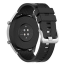Soft Silicone Wristband Strap for Huawei Watch GT 2 GT Honor Magic (Black)