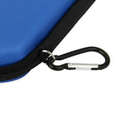 2 Pcs Portable Carry Case Bag Pouch w/Carabiner for Sony PSP 1000/2000/3000