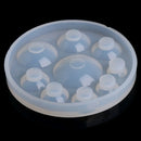 Round Silicone Mold DIY Jewelry Pendant Mould Handmade Craft Making Tool I4P8