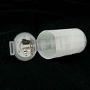 8pcs AA To D Size Battery Adapter White Case