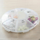 7 Slot Tablet Pill Medicine Sorter Box Holder Travel Storage-OrganizerCon H L4D8