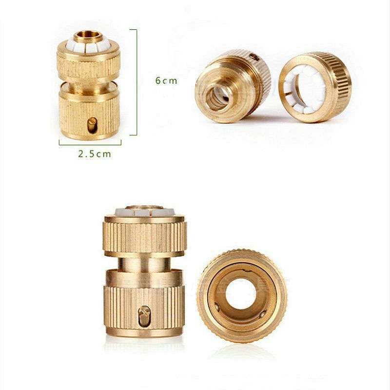 New Metal Garden Water Hose Connector Can Be Through Water Pipe Connector A