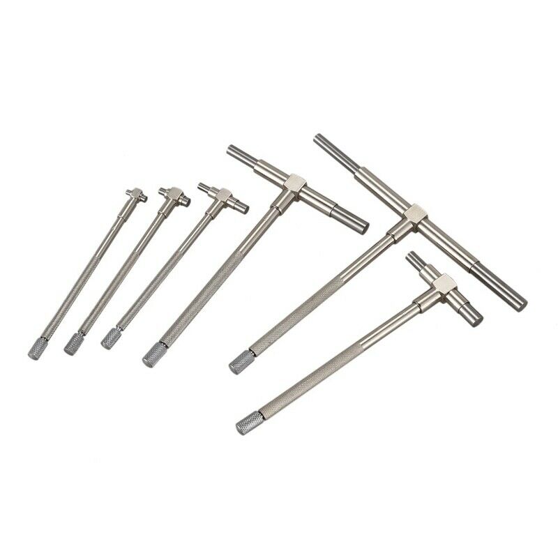 6Pcs Set Telescopic Gauge Set minimeter Measurement Bore Engineers Kit 8-15 W2A5