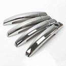 Door Handle Trim Chrome Handle Cover Trim Set for Opel Astra H 2004-2009 Ca