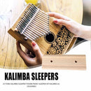 10 Key Kalimba Beech Thumb Piano Replacement Musical Instrument Education Toys