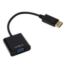Fasdga 1080p DP DisplayPort Male to VGA Female Converter Adapter Cable Stoc D9M6