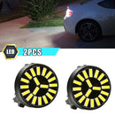 2x Universal 3157 LED Bulbs White 4014 SMD Driving Daytime Running Light DRL New