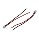 10 x 2 "Single end 2 pin male JST - XH 1.25 - 2 P connection connector cabl