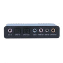 External USB Sound Card Channel 5.1 7.1 Optical Audio Card Adapter for PC