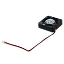 3 Pcs 4cm 2 Pin DC Brushless 12VDC 0.10A CPU Cooler Cooling Fan Black