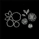Rose Flower Design Metal Cutting Die For DIY Scrapbooking Album Paper3CJ