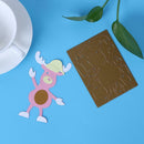 Christmas Calf Metal Stencil Scrapbook Craft DIY Die Cuts Template Folder