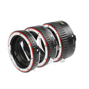 Shoot Aluminum Af Auto Focus Macro Extension Tube Set For Eos Ef Ef-S Lens