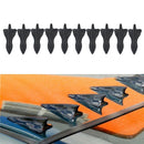 Universal DIY Car Roof Spoiler Bumper Shark Fin Diffuser Generator Black Useful