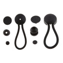 2pcs Universal Boat Cover Tie Down Kit Ball Bungee Bungie Cord Strap
