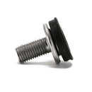 2pcs cycle bike bicycle capless bottom bracket axle crank arm bolts m8 screwJR