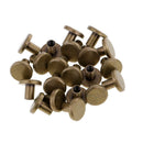 Wholesale 40Pcs Punk Rock Metal Screw Studs Rivet DIY Dog Collars Clothes