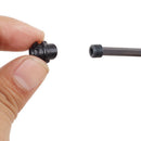 1 Set Aluminum Peep Sight Kit 1/8 3/32 1/16 3/64 1/32 For Compound Bow