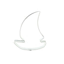 sailboat stainless steel cutter biscuit cookie mold baking decor tool FT