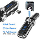 Bluetooth Car Kit Wireless Fm Transmitter Radio Adapter FM Modulator Handsf