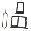 2 Pieces Standard Durable Sim Card Tray Holder SD Slot Replacement Part For