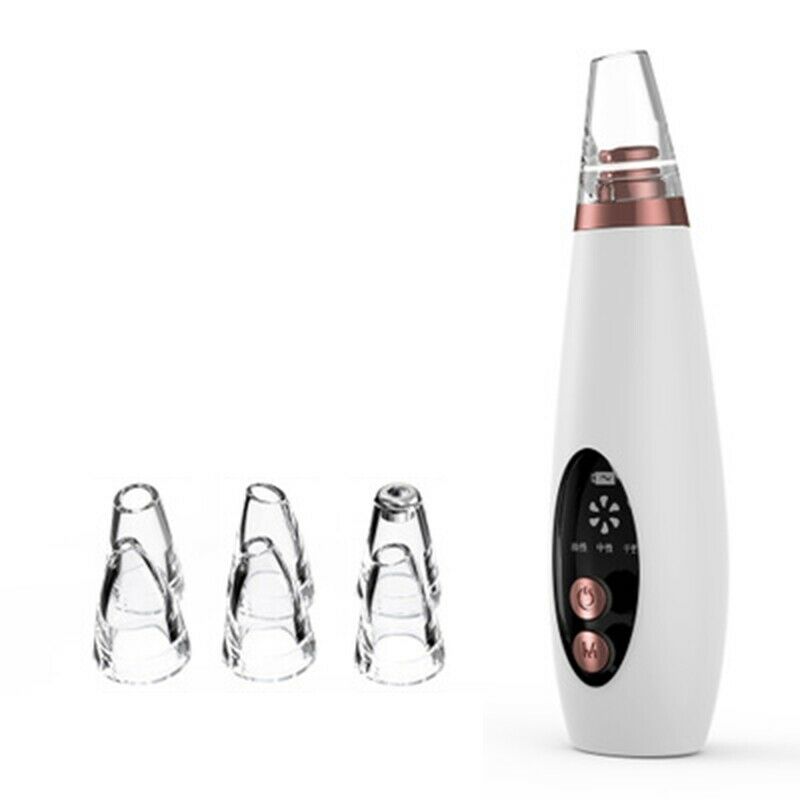 6 in 1 Electric Facial Pore Blackhead Vacuum Suction Remove Machine Acne Ex C2U1