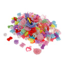 3-5mm Plastic Beads Assorted Colour Children Kids DIY Craft Supplies Lot