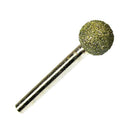 6x Round Head 6mm Shank Diamond Mounted Points Grinding Burr Set-Rotary Tool