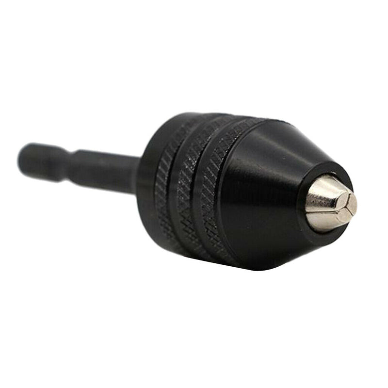 0.3-8mm Keyless Drill Chuck 1/4 Inch Shank Quick Change Adapter Converter