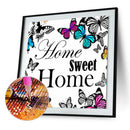 5D DIY Full Drill Diamond Painting Butterfly Home Cross Stitch Embroidery