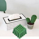 500 Pcs Green Masonry Screw Fixing Wall Anchor Plugs 6mm x 27mm
