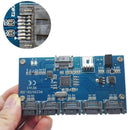 SATA 1 to 5 Hard Disk Adapter Card Motherboard SATA Port Multiplier Support U2X5