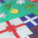 DIY Christmas Tree Diamond Painting Wall Stickers Window Decals Xmas Decor
