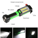 Magnetic Car Repairing Working Light Cob Led Flashlight Usb Charging Portab