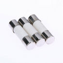 100PCS White Ceramic Car Fuse Box 5 x 20mm Automotive Insuranc tube
