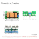 Relay 4-Way Audio Input Signal Selector Switching RCA Audio Input Selection G1C5
