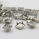 100pcs 8mm DIY Crafts Rivets Button Studs Decor Garment Bag For Cloth Hat P N1G8
