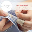 3pcs Nylon Thread Threader Sweater Crochet Needle Knitting Pulling Tools