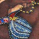 5D DIY Special Shaped Diamond Painting Woman Cross Stitch Mosaic Craft Kits
