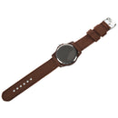 Sport Style Canvas Belt Quartz Wrist Watch (Coffee)