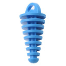 Motorcycle Exhaust Air-bleeder Plug Muffler Wash Plug Small (Light Blue)