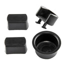 Black Tailgate Hinge  Bushing Kits Left And Right for Dodge Ram 1500-3500