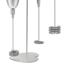 Electric Handheld Milk Blender Mixer With Spring Blender Head,  Cappuccino Milk
