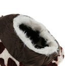 Dog Bed Nest, Cat Habitat Cave Hut, Winter Warm Flannelette Sleeping Mat