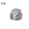 1/2 in Pipe Boat Marine Stainless Replacement Transom Garboard Drain Plug sdf