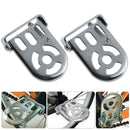 Motorcycle Bike Rear Footrest Mountain Road Bike Steel Rear Cycling Pedals