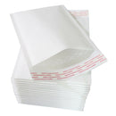 50 Pieces Bubble Padded Envelopes Self Seal Mailers Bags White 12x18cm